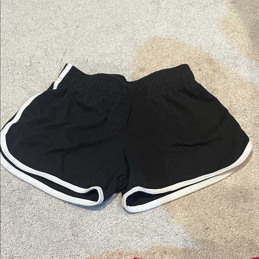 BCG Black and White Women's Athletic Shorts